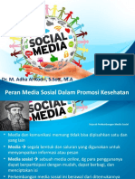 Pertemuan - 6 Peran Media Sosial Dalam Promosi Kesehatan