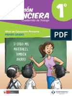 Cuadernillo de Educacion Financiera Primer Grado