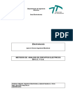 Metodos de Analisis de Circuitos en CC y CA