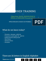 L2+3-Learner Training - Pronuciation