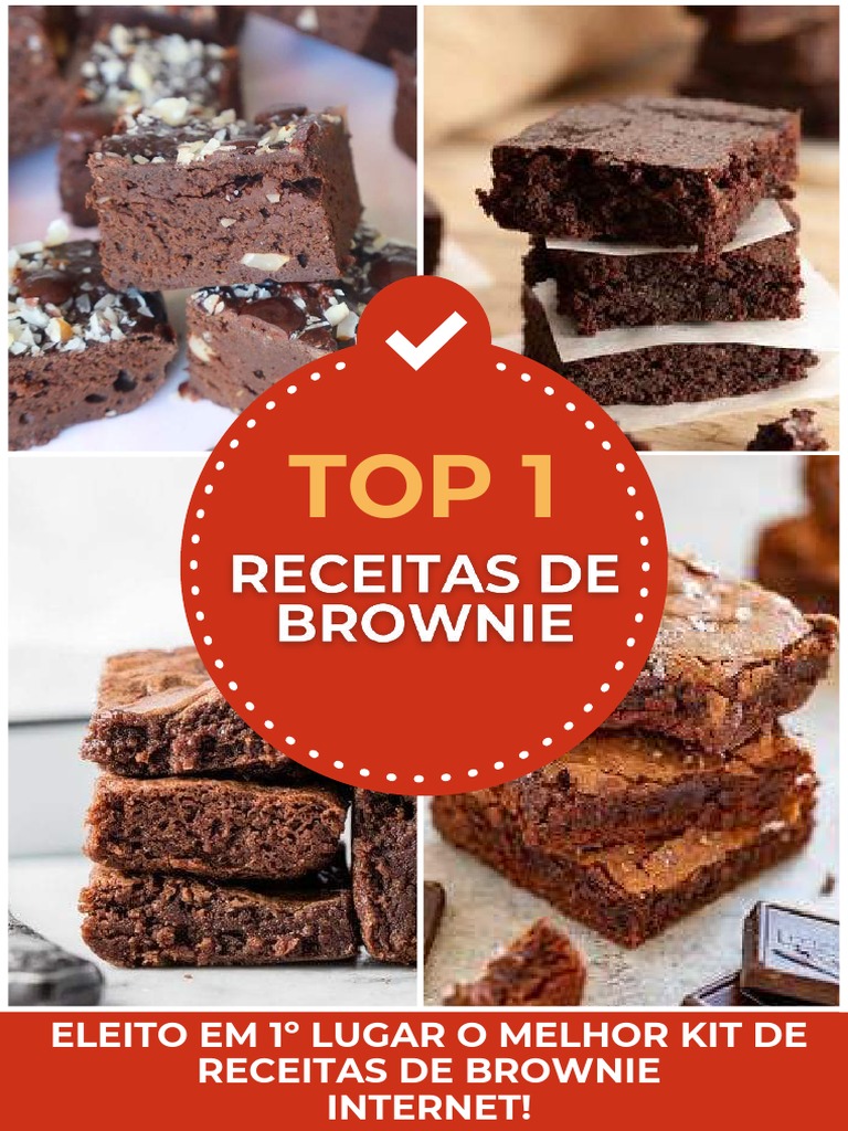 Melhores Receitas de Brownie | PDF | Chocolate | Massa
