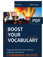 Boost Your Vocabulary Cambridge IELTS 09 - 2nd Edition