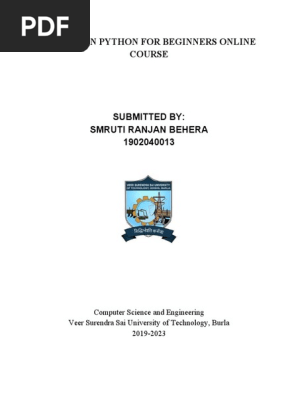 Python Report