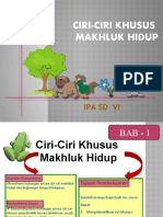 Ciri Makhluk Hidup