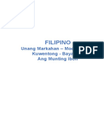 Fil7 - q1 - Mod1 - Kuwentong Bayan Ang Munting Ibon - FINAL08092020