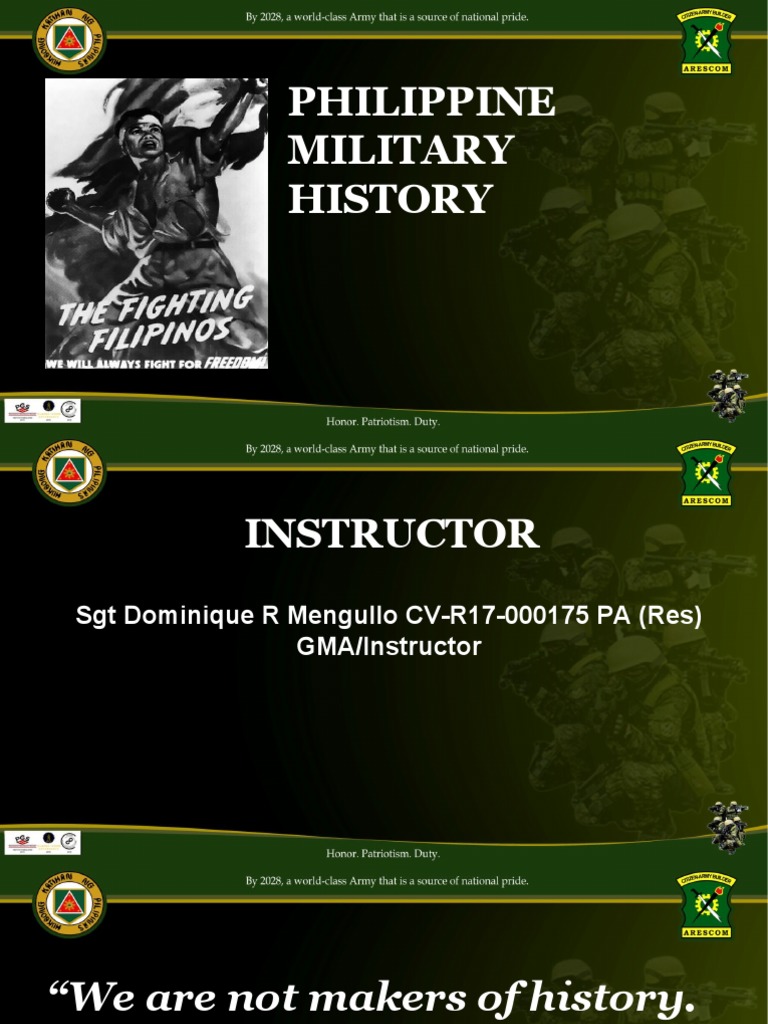 Philippine Military History | PDF | Philippines