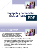 Equipping Parents for Biblical Childrearing
