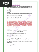 Mixing of Immiscible Liquids: We V D D