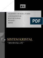 Sistem Kristal Monoklin