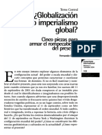 CORONIL, Fernando. (2004). Globalizacion Liberal o Imperialismo Global. Cinco Piezas Para Armar El Rompecabezas Presente (Artículo)