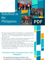 Communist Rebellion in The Philippines