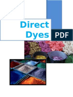 Direct Dyes: M.H. Mayura Dinendrasingh e Assignment 5. ID# 883380290V