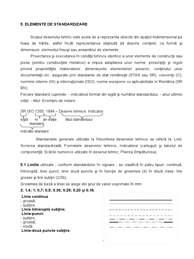 Elemente de Standardizare | PDF