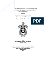 Analisis Implementasi Good Governance Dalam Pelayanan Publik Di Kecamatan Panakkukang Kota Makassar Skripsi