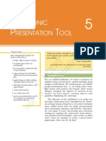 Lectronic Resentation OOL: Objectives