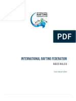 IRF International Rafting Federation Race Rules Summary
