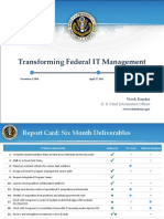 Transforming Federal IT Management