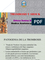 Trombosis y Shock