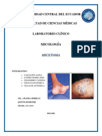 Grupo 1 - Micetoma