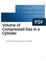 Volume of Compressed Gas in a Cylinder _ Air Liquide USA