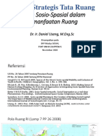 DR Ir Daniel Useng, M Eng SC - PDN 2018 - Isu-Isu Strategis Tata Ruang