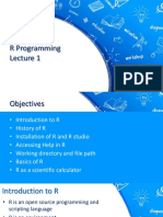 R Prog - Lect1