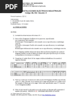 Indicaciones Avance N. 2 Del Proyecto Instalaciones Eléctricas Industriales ML 452 2021-2