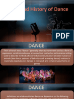 Origin and History of Dance Part 1
