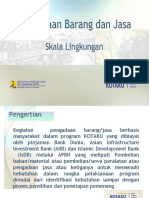 Pengadaan Barang Dan Jasa Skala Lingkungan - 2021 (Oke)