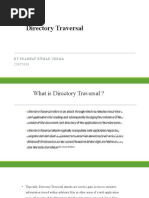 Directory Traversal: by Prabhat Kumar Verma 21072019