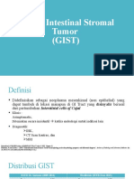 Gastro Intestinal Stromal Tumor (GIST)