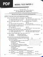 Physics Model Test Paper