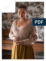 Elsa - Jumper in Mohair With V-Neck