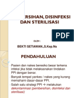 Pembersihan, Disinfeksi & Sterilisasi