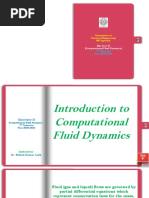 Department of Chemical Engineering NIT Agartala: Electivee-II (Computational Fluid Dynamics)