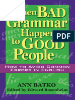 When Bad Grammar Happens to Good People[A4]