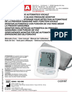 Talking Blood Pressure Monitor Manual en