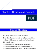 Organic Chemistry Bonding and Geometry