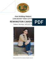 Remington Cardigan: Free Knitting Pattern