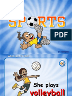 Sports PPT Flashcards Fun Activities Games 41177