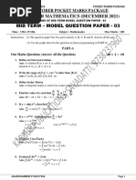 Maths Mid Term MQP3-Solution