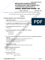 Maths Mid Term MQP2-Solution