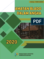 Kecamatan Blado Dalam Angka 2020