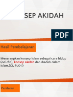 Konsep Akidah