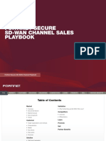 Fortinet Secure Sd-Wan Channel Sales Playbook: Get Started