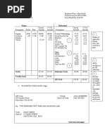 Pay Stub Template Free