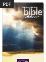 Oxford Bible Catalog - 2011