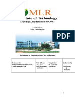 Cloud Computing Lab Manual Final