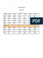 Remedial Class Schedule 2021