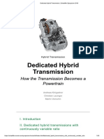 Dedicated Hybrid Transmission - Schaeffler Symposium 2018